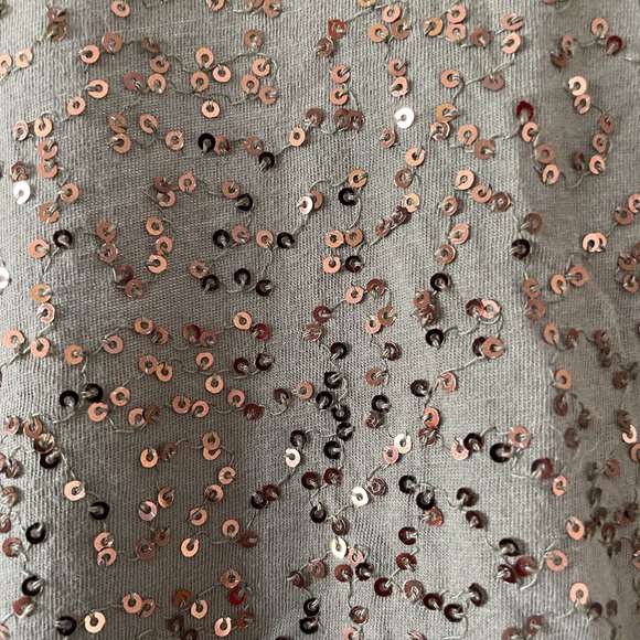 Denim & Supply sequin tank in army green - Picture 2 of 5